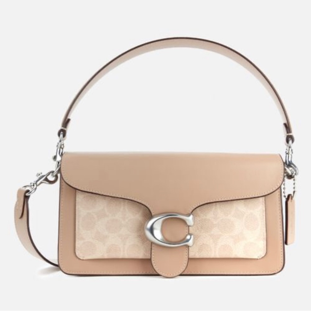SIGNATURE TABBY SHOULDER BAG 26 - SAND TAUPE